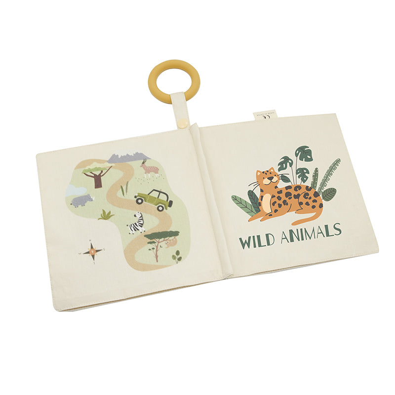 JUNGLE ANIMAL SENSORY BOOK