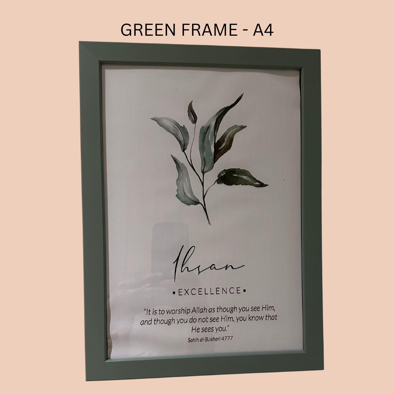 A4 PRINTS GREEN FRAME