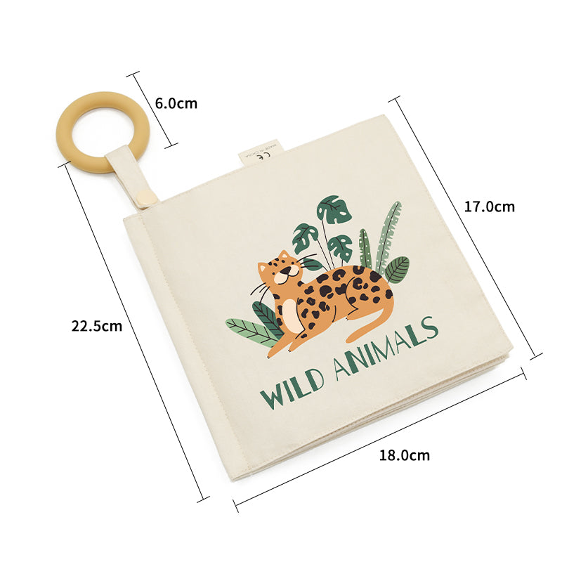JUNGLE ANIMAL SENSORY BOOK