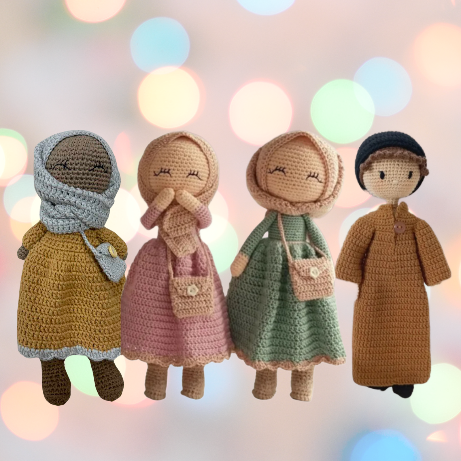 Amigurumi Crochet Muslim Hijab Doll