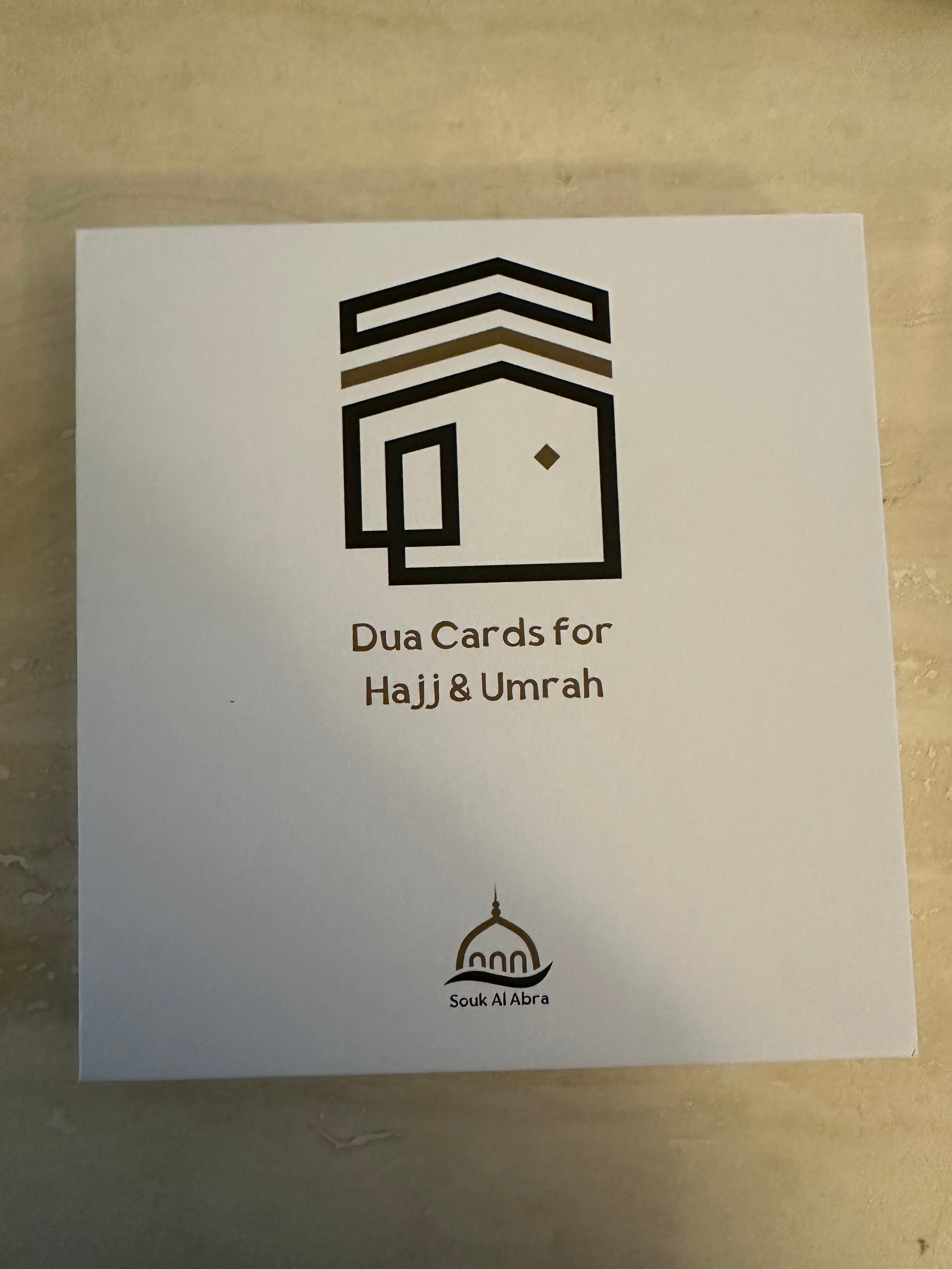 Hajj & Umrah Dua Card Kit with Lanyard & 7-Bead Tawaaf Tasbih – Essential Pilgrimage Gift Set