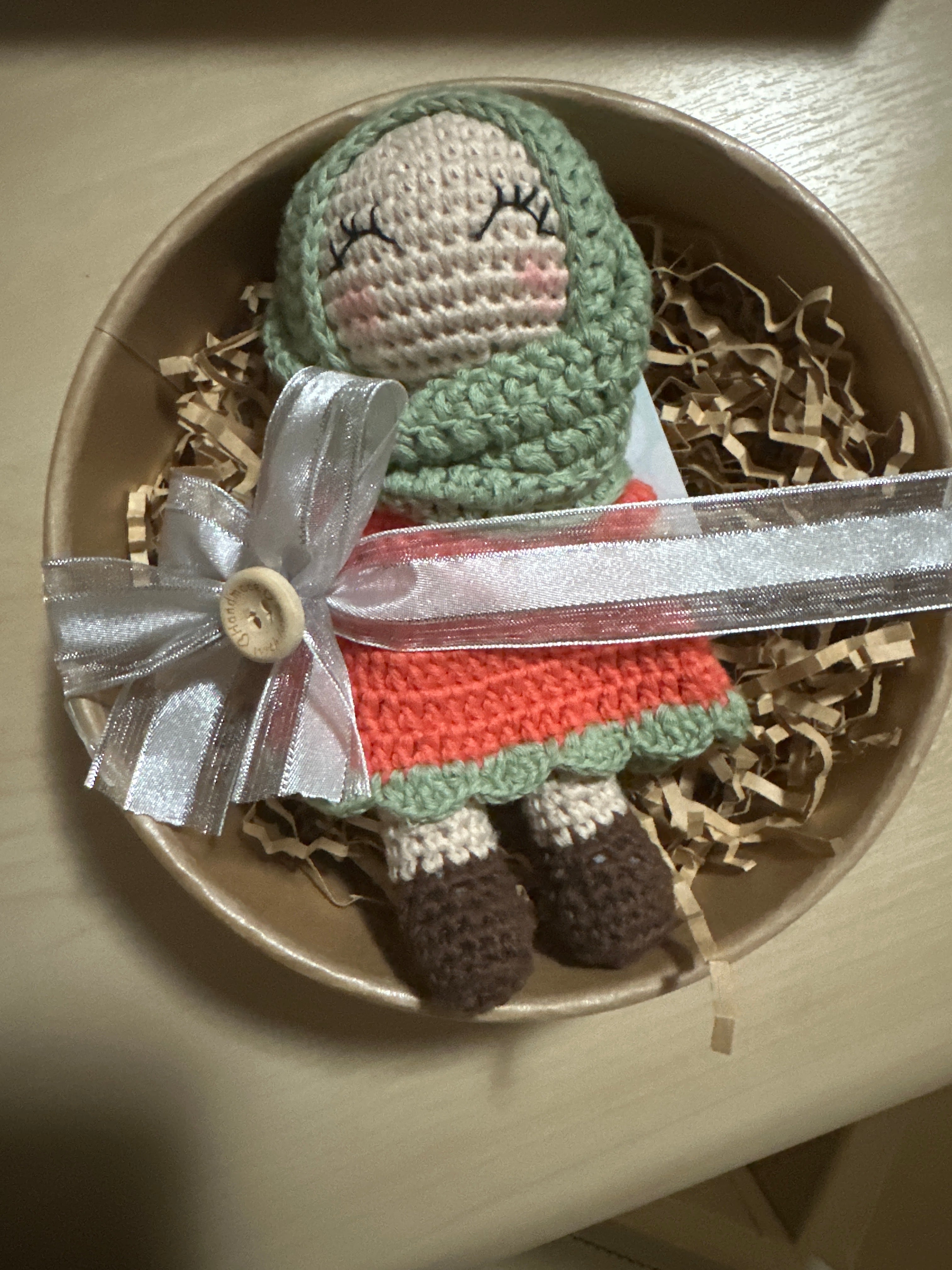 Amigurumi Crochet Muslim Baby Hijab Doll