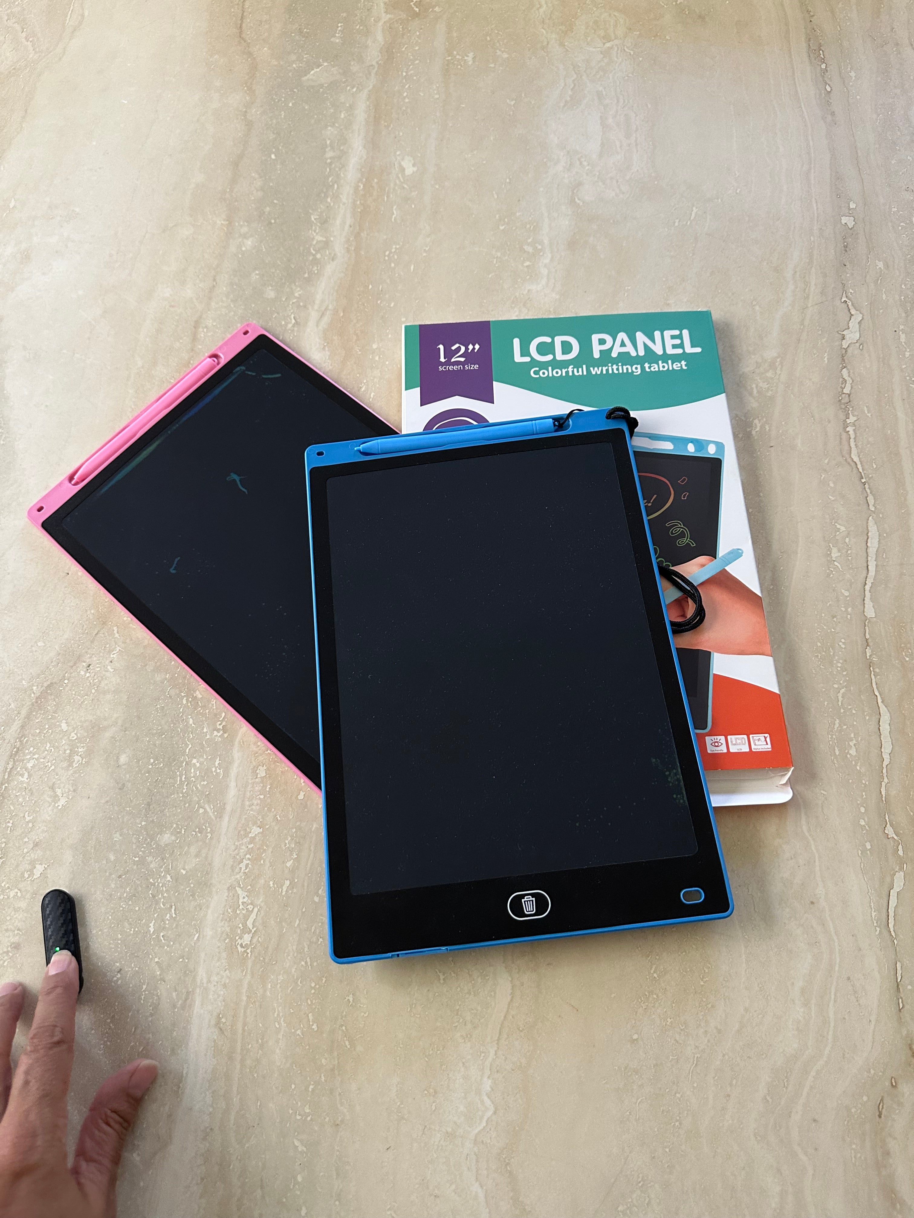 12” LCD Writing Tablet – Reusable Drawing & Writing Pad for Kids and Adults