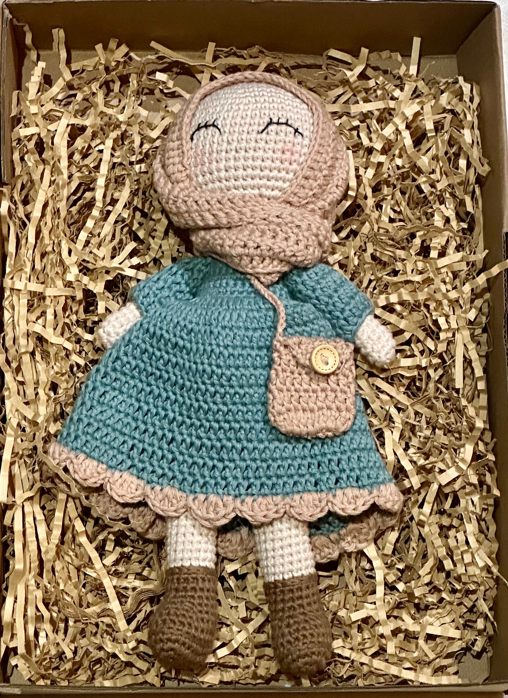 Amigurumi Crochet Muslim Hijab Doll