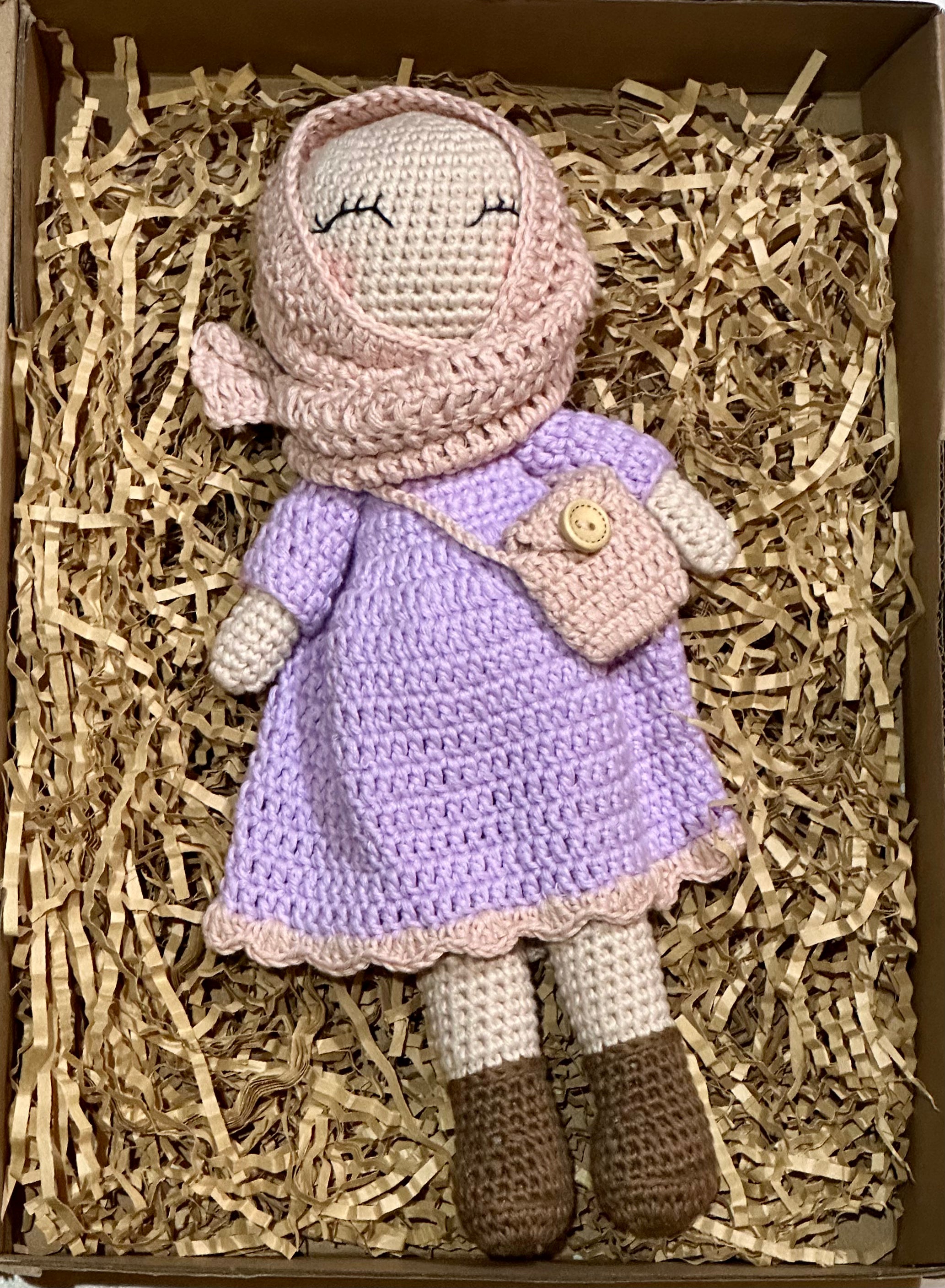 Amigurumi Crochet Muslim Hijab Doll