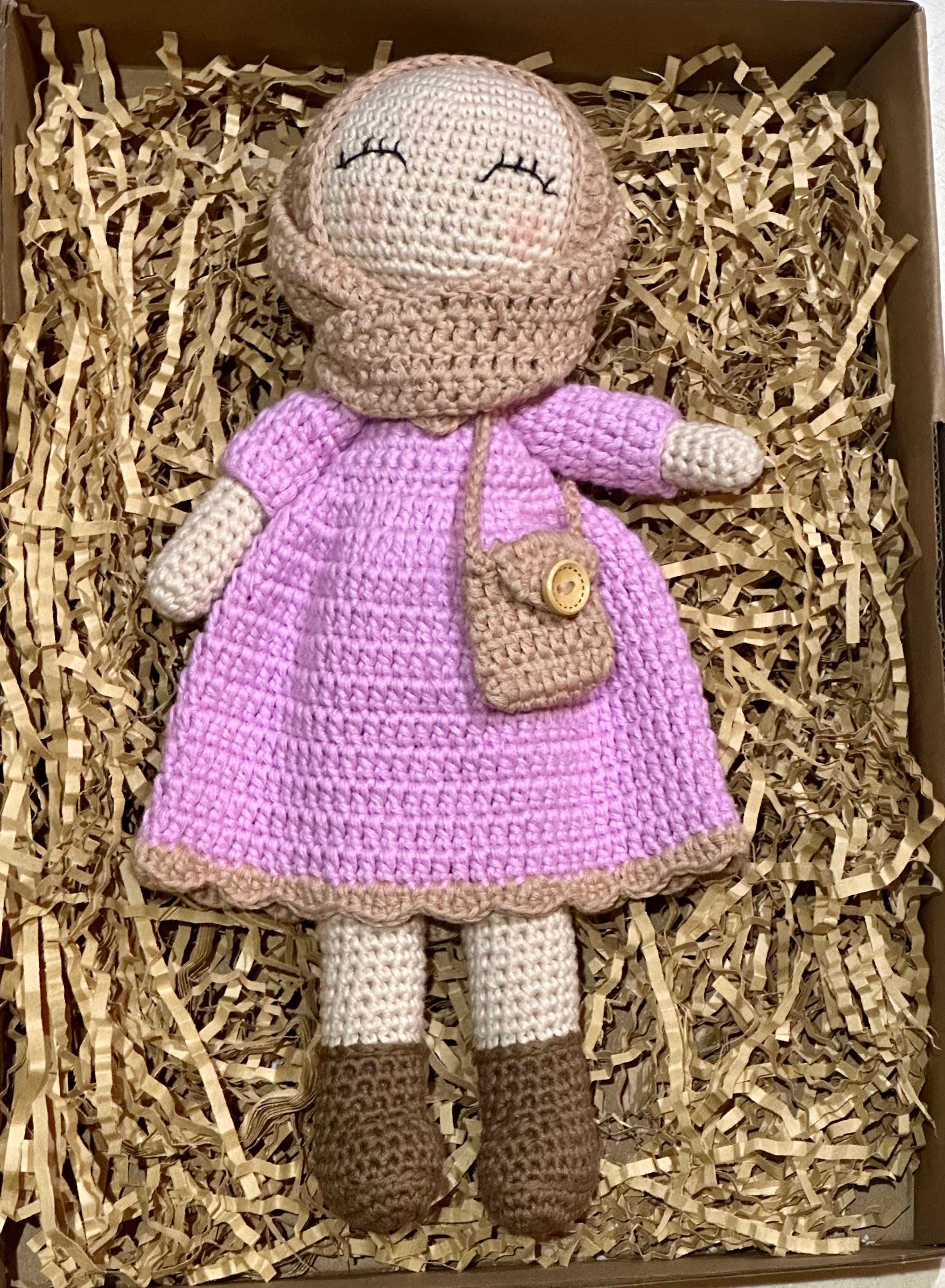 Amigurumi Crochet Muslim Hijab Doll