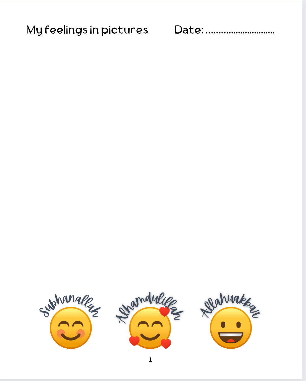 Thank You Allah Journal - COLOUR