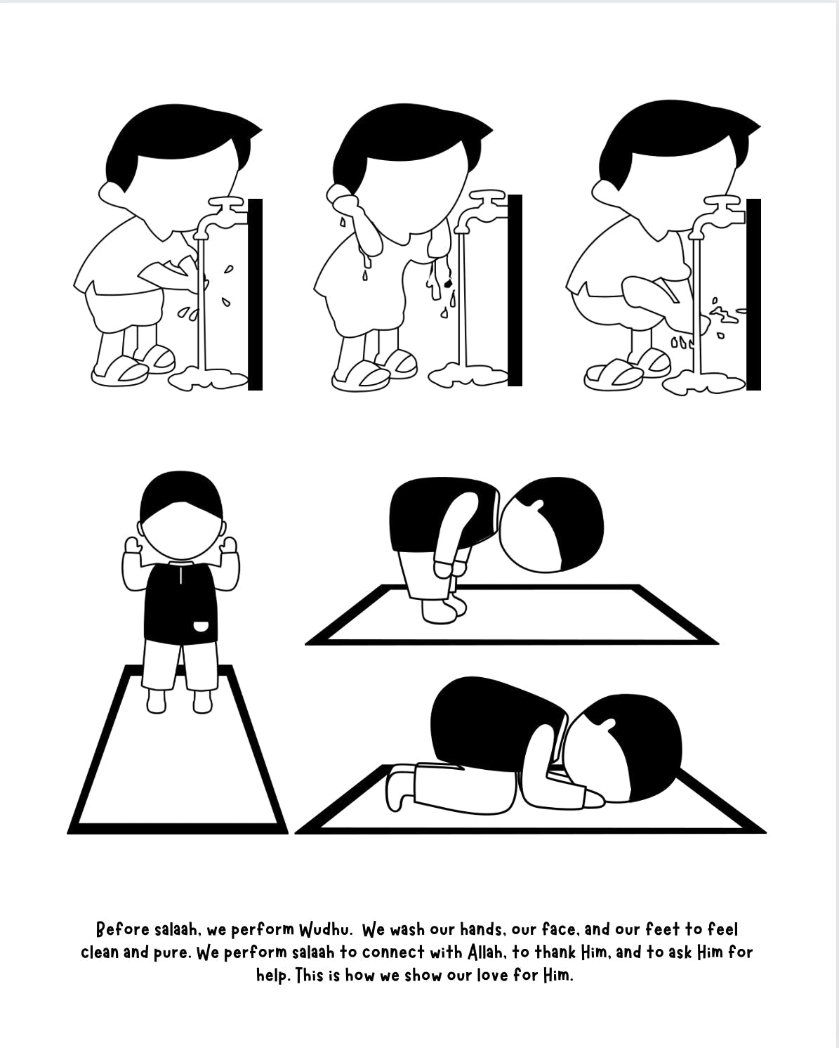 My First Islamic Colouring Book