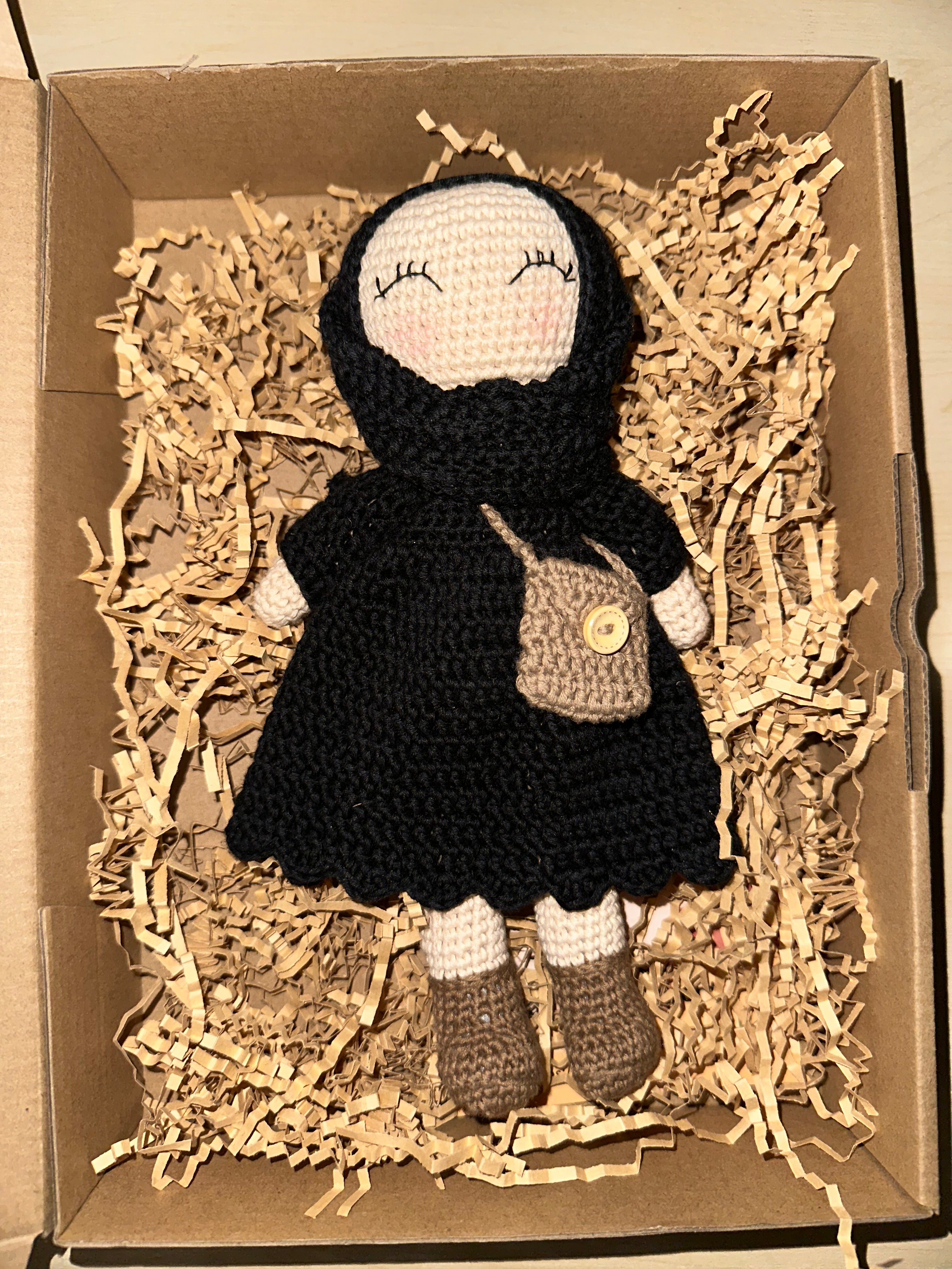 Amigurumi Crochet Muslim Hijab Doll