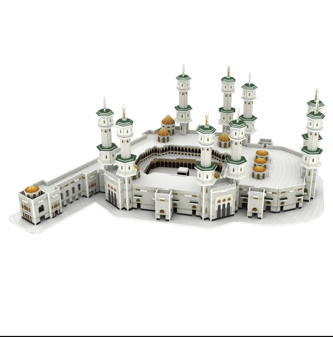 3D Puzzle of Mecca | Educational and Decorative Model for Muslim Families